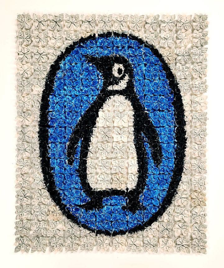 Tristan Hibberd, Penguin, Blue, 2023