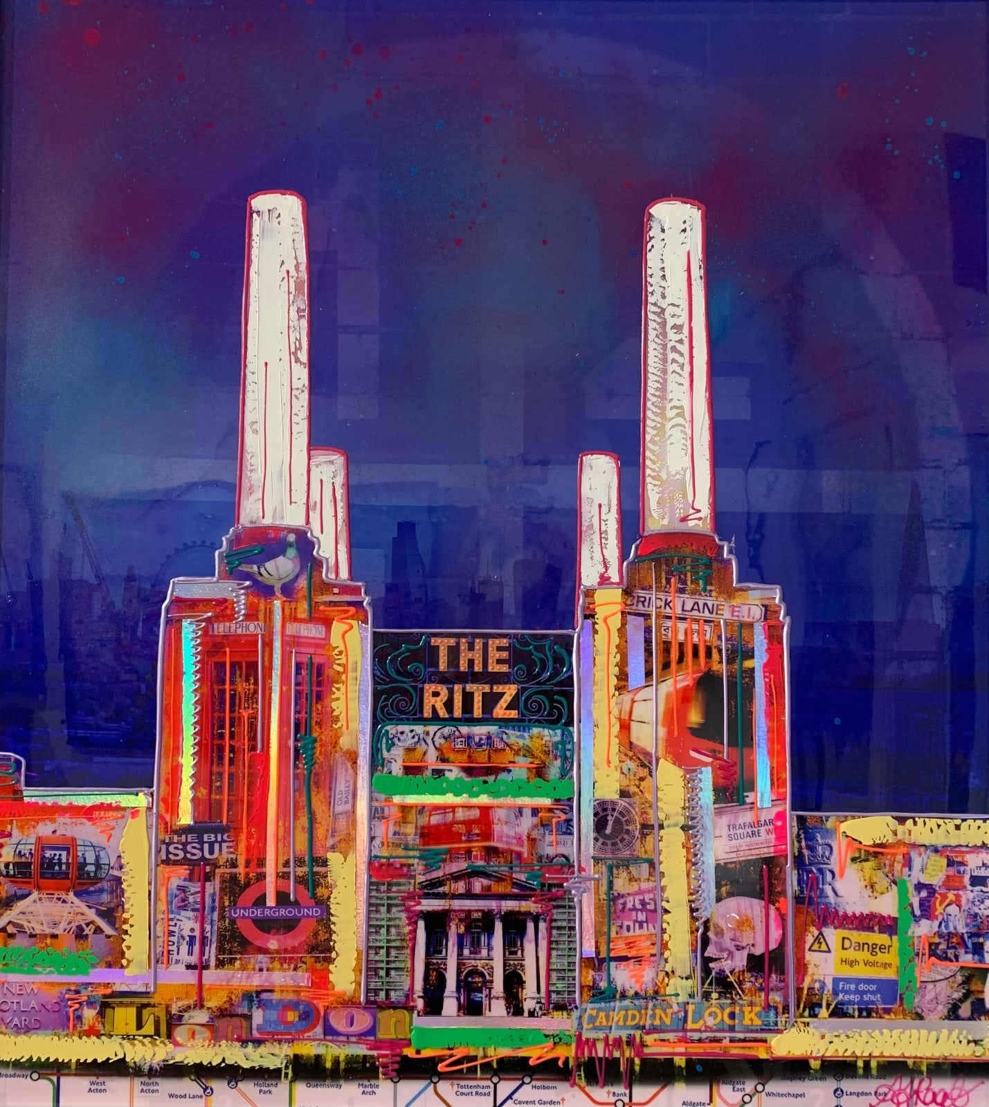 Amber-Jane Raab, Why So Blue Battersea?, 2025