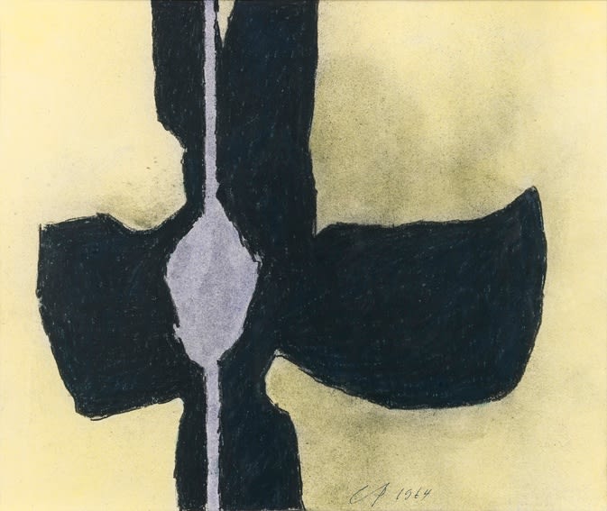 Charles Pollock, Post Rome Pastel #16, 1964