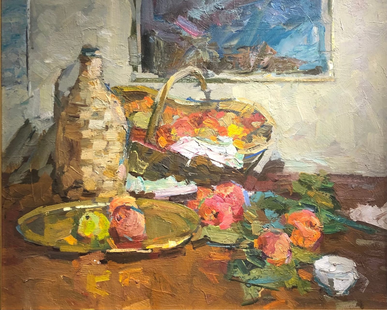 Fedor Zakharov, Still Life with Apples