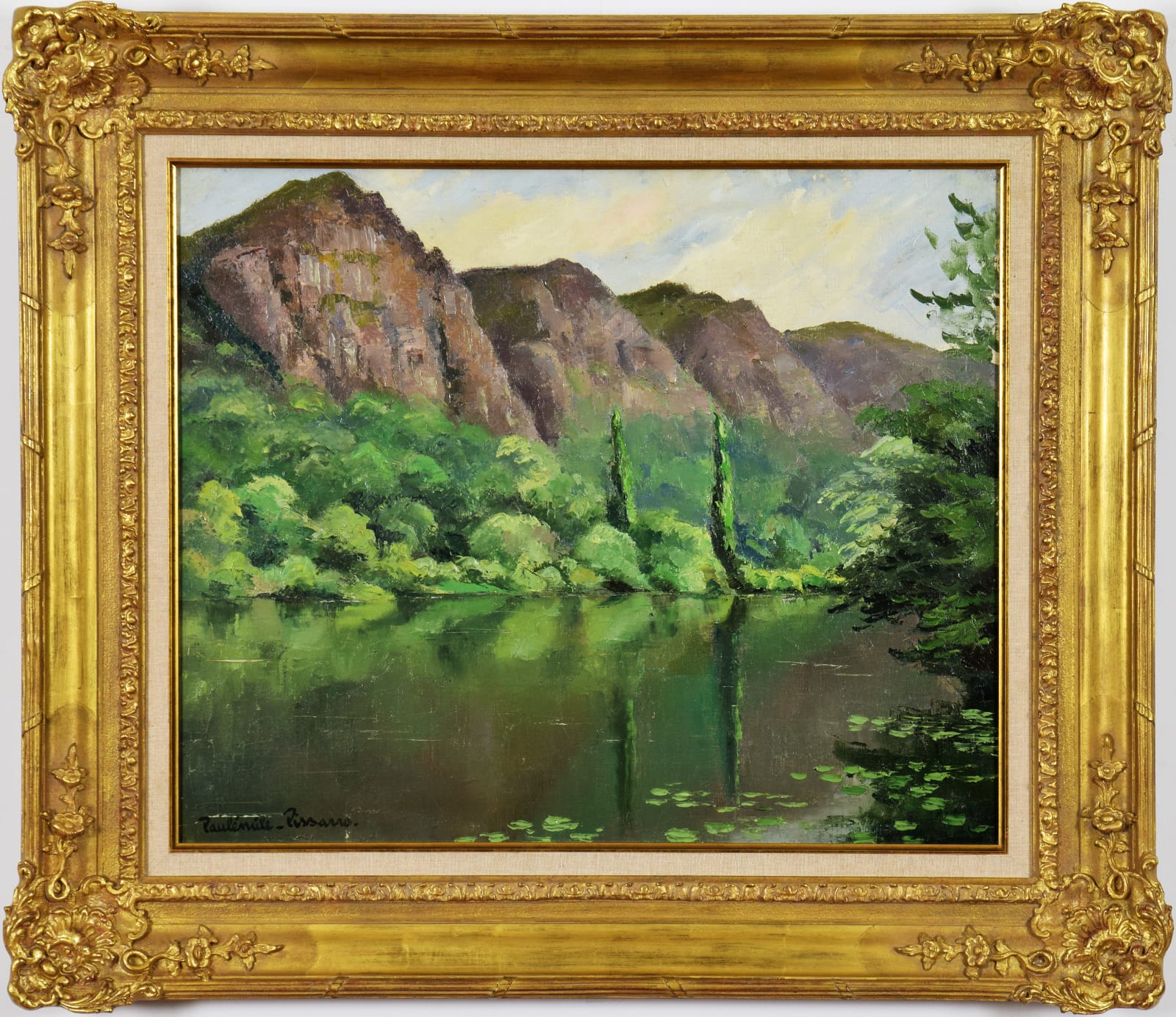 5 Generations of Camille Pissarro, La Rivière Orne et le Pain de Sucre