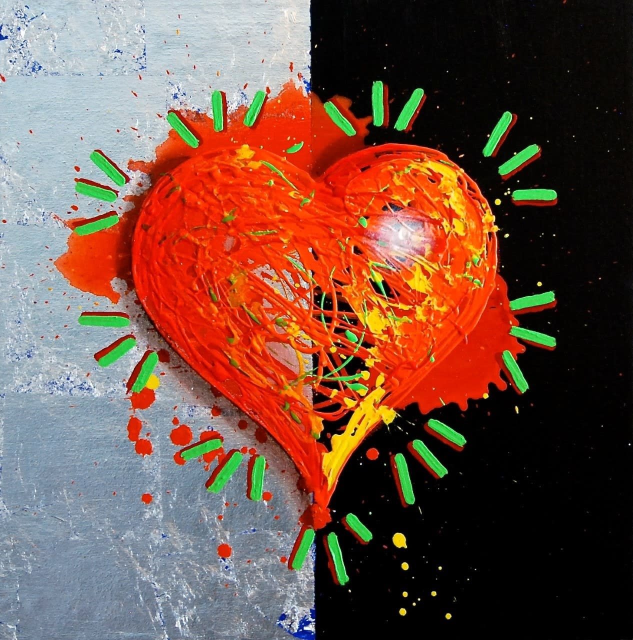 James Jensen, Orange Heart 10224