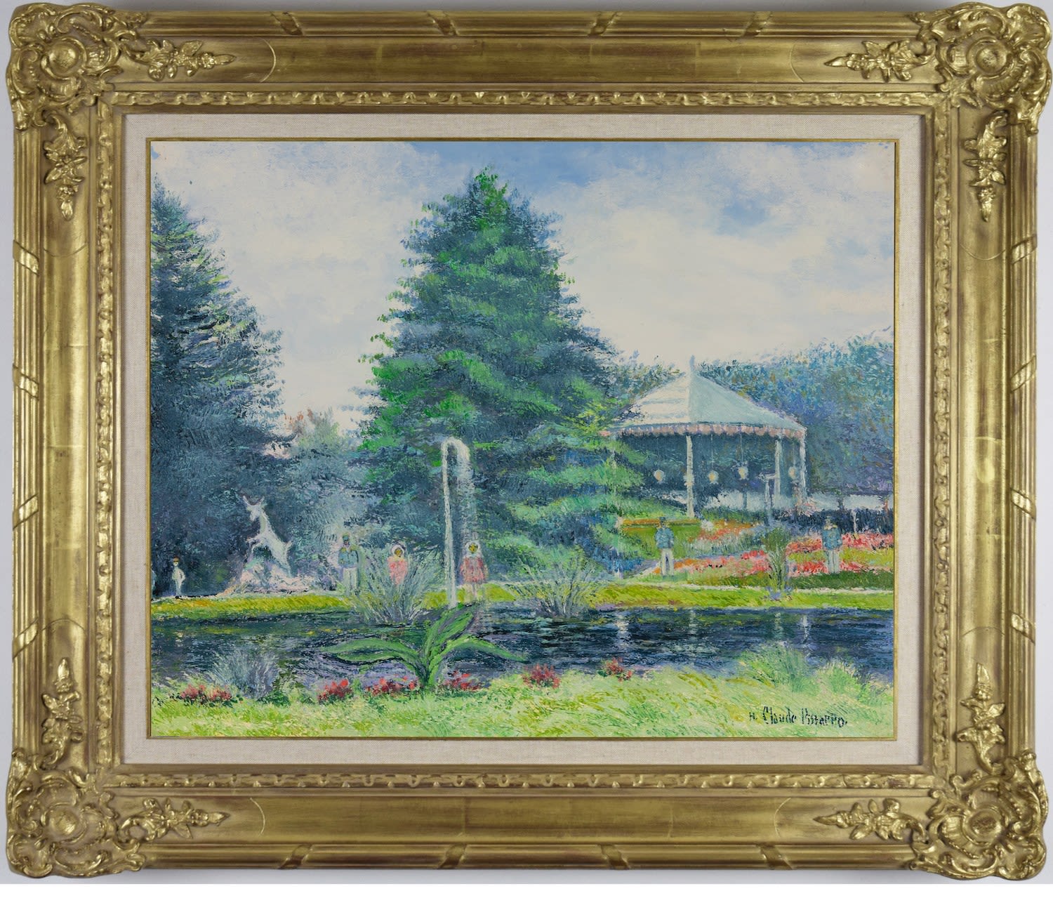 5 Generations of Camille Pissarro, En Juillet, Le Jardin Public, Cholet