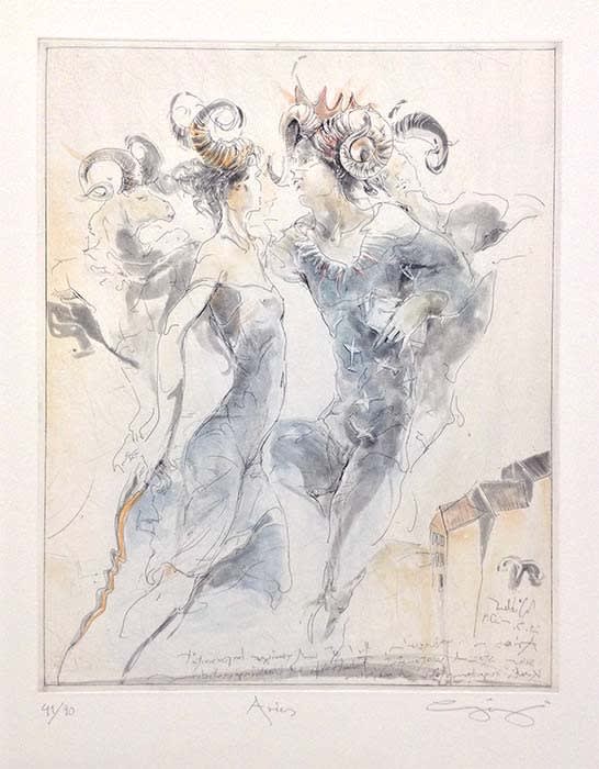 Jurgen Gorg, Zodiac Series - Aries