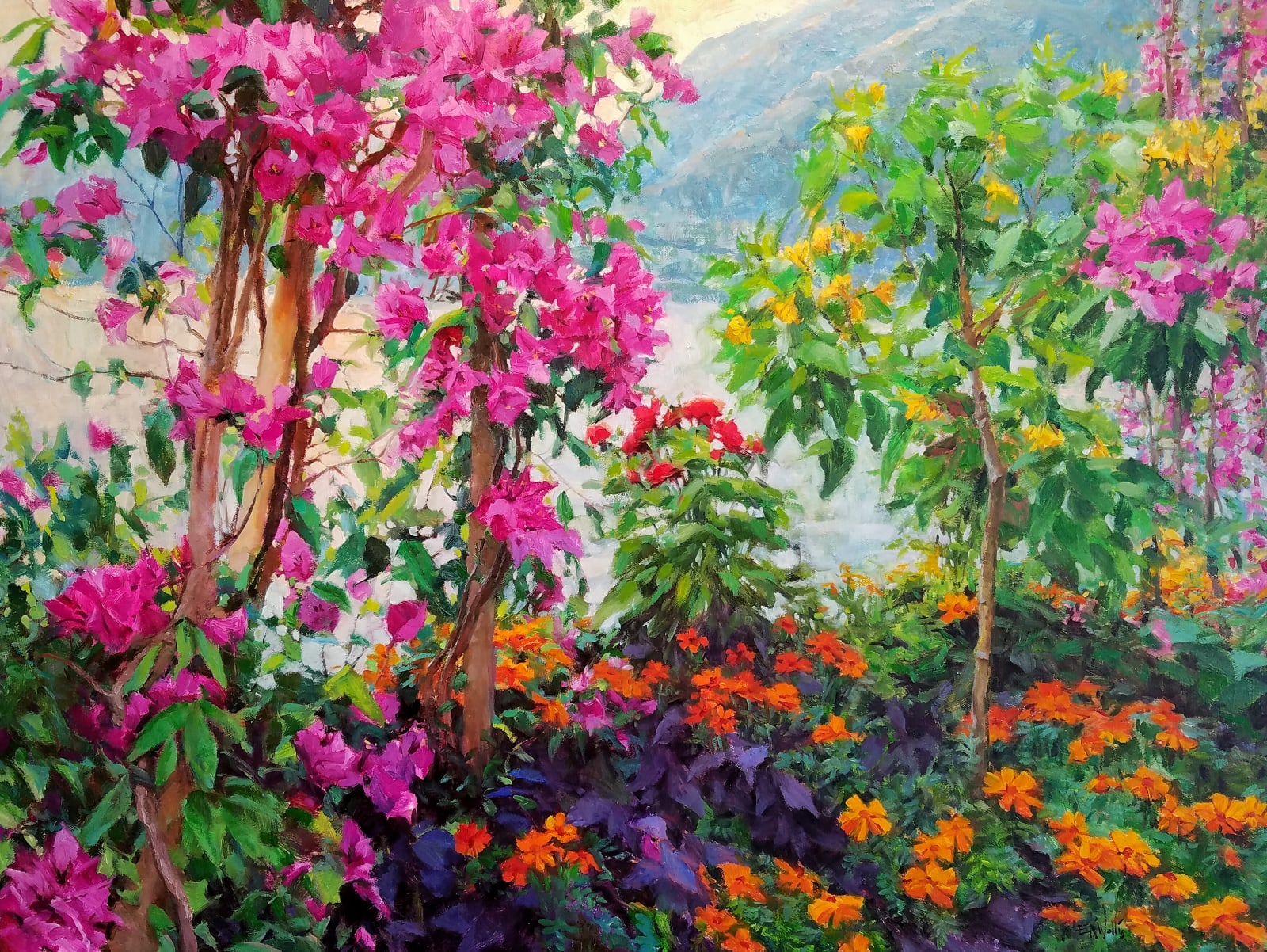 Eric Wallis, Italian Garden