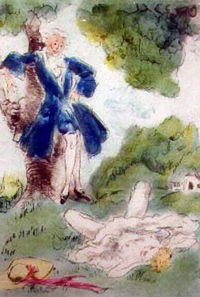 Louis Icart, Meadow Maiden