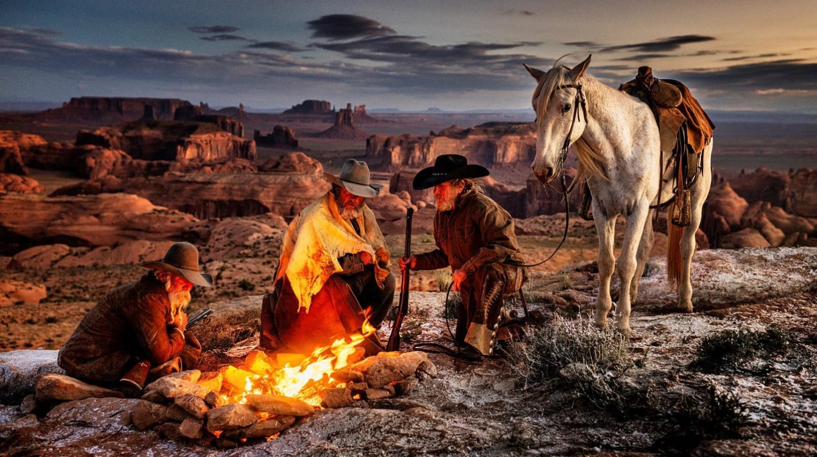David Yarrow, Good Morning Arizona (Color)
