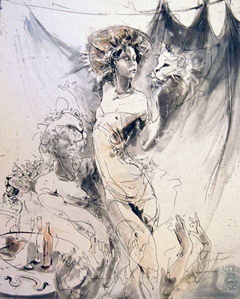 Jurgen Gorg, Zodiac Series - Leo