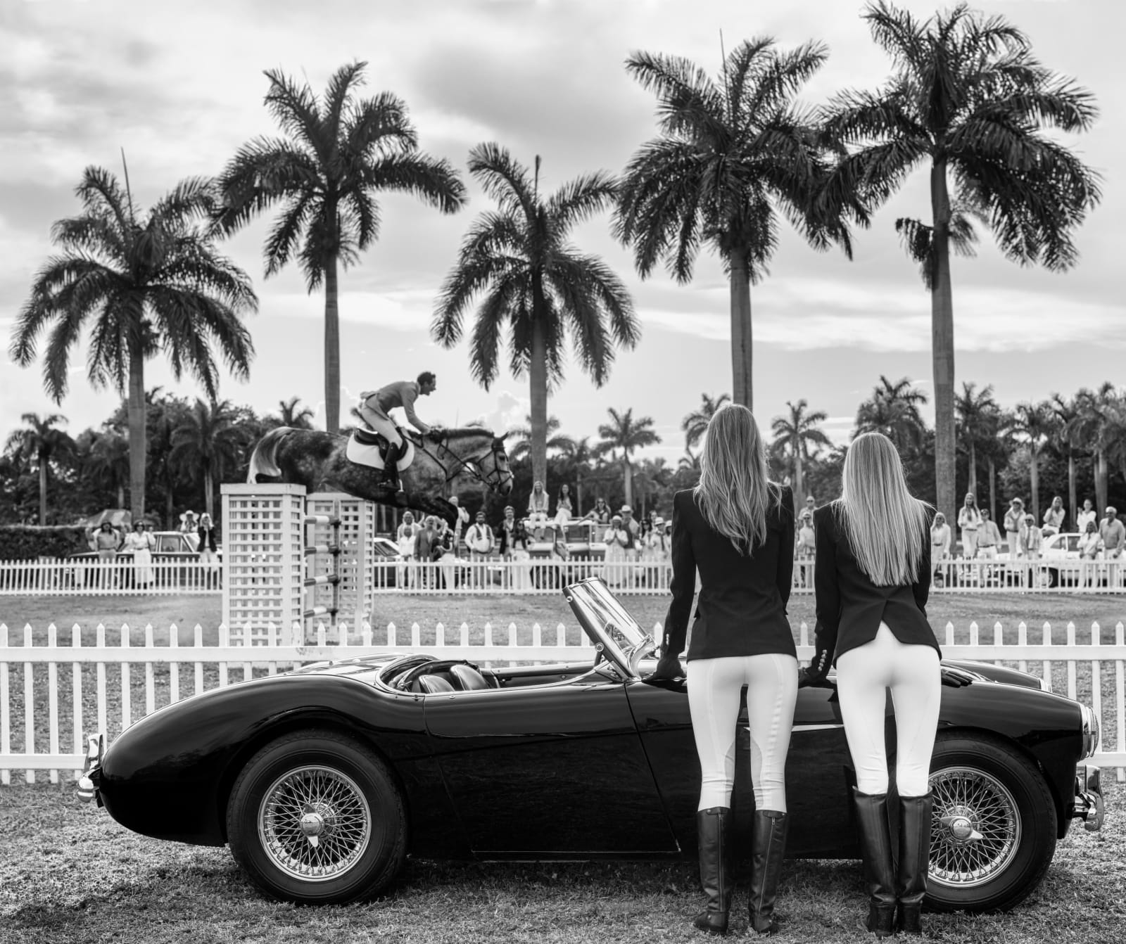 David Yarrow, Riders (B&W)