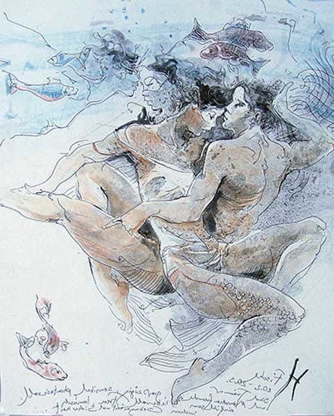 Jurgen Gorg, Zodiac Series - Pisces