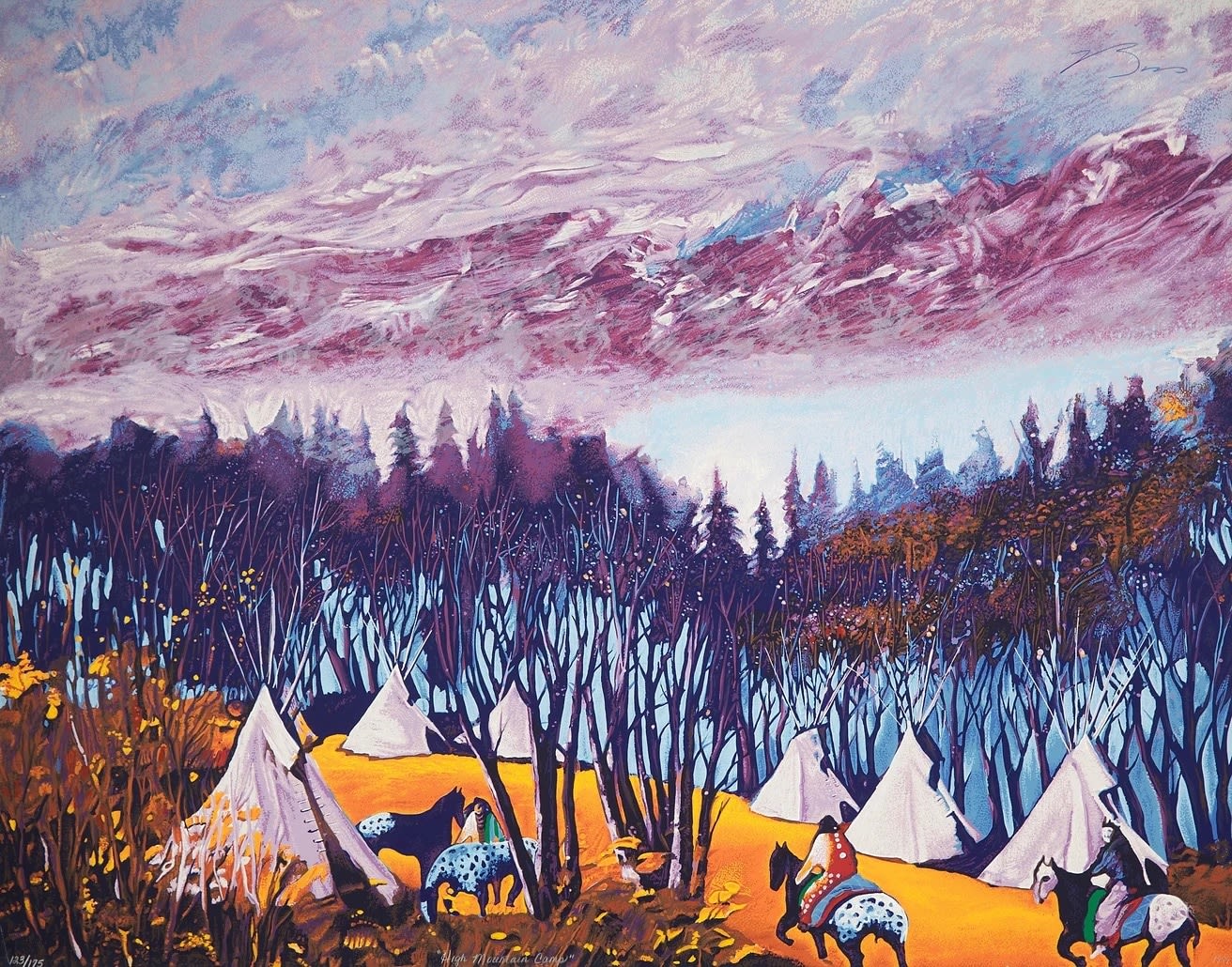 Earl Biss, High Mountain Camp