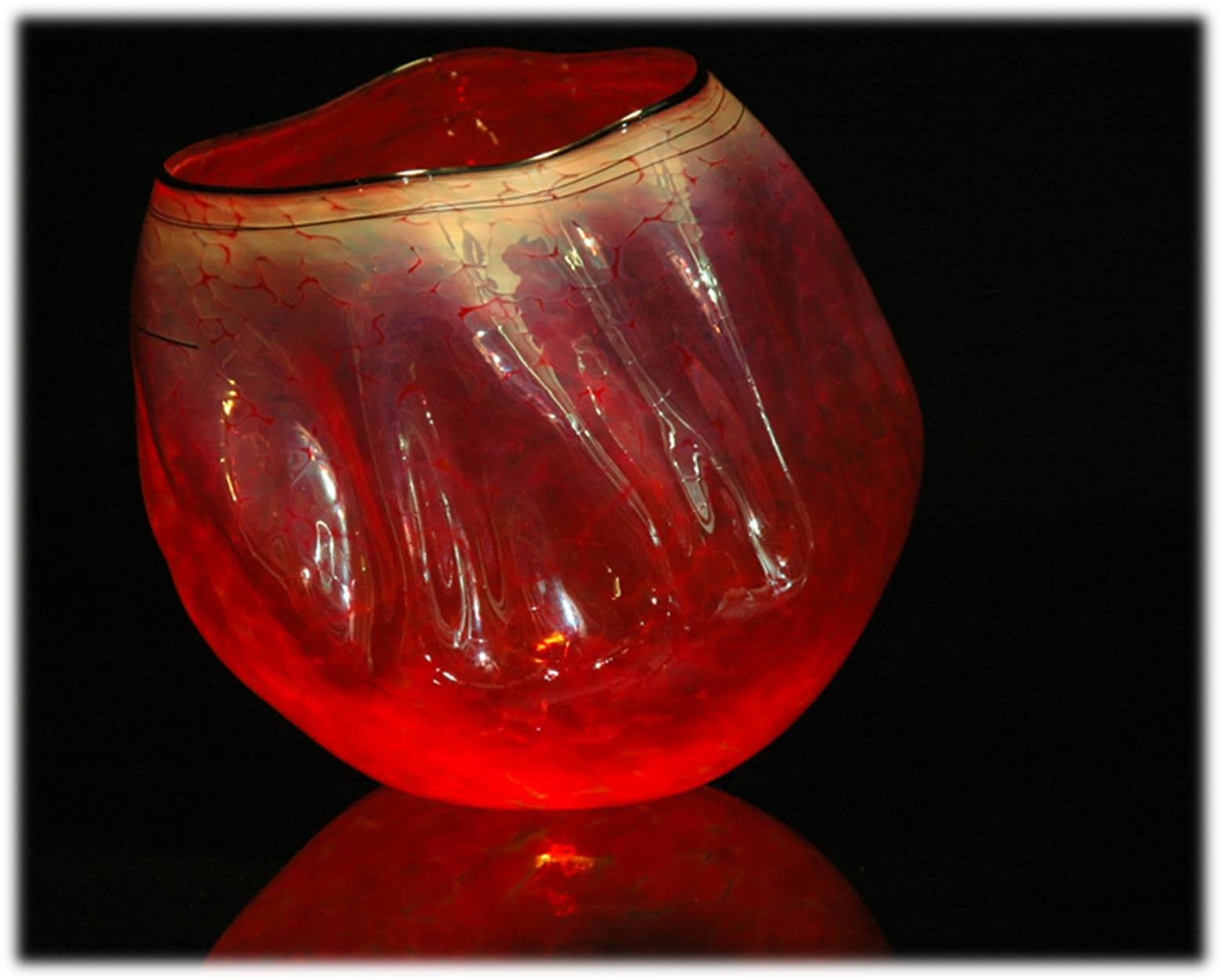 Robert Kaindl, Red Platinum With Black Lip Wrap