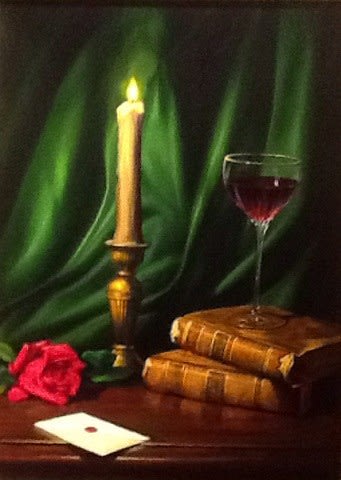 William Martin, Rose, Candle & Books