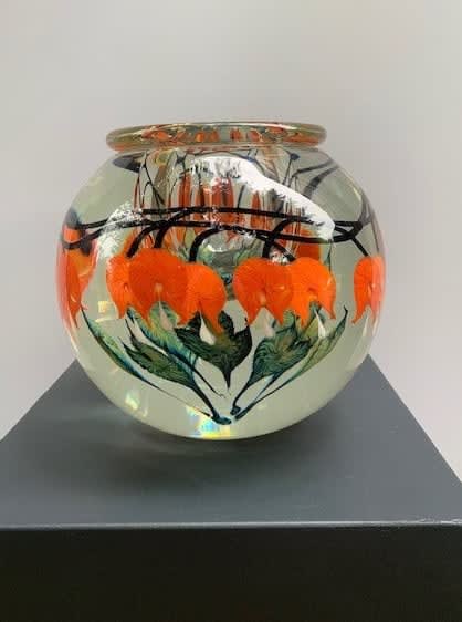 Tim Lotton, Orange Bleeding Heart Bowl