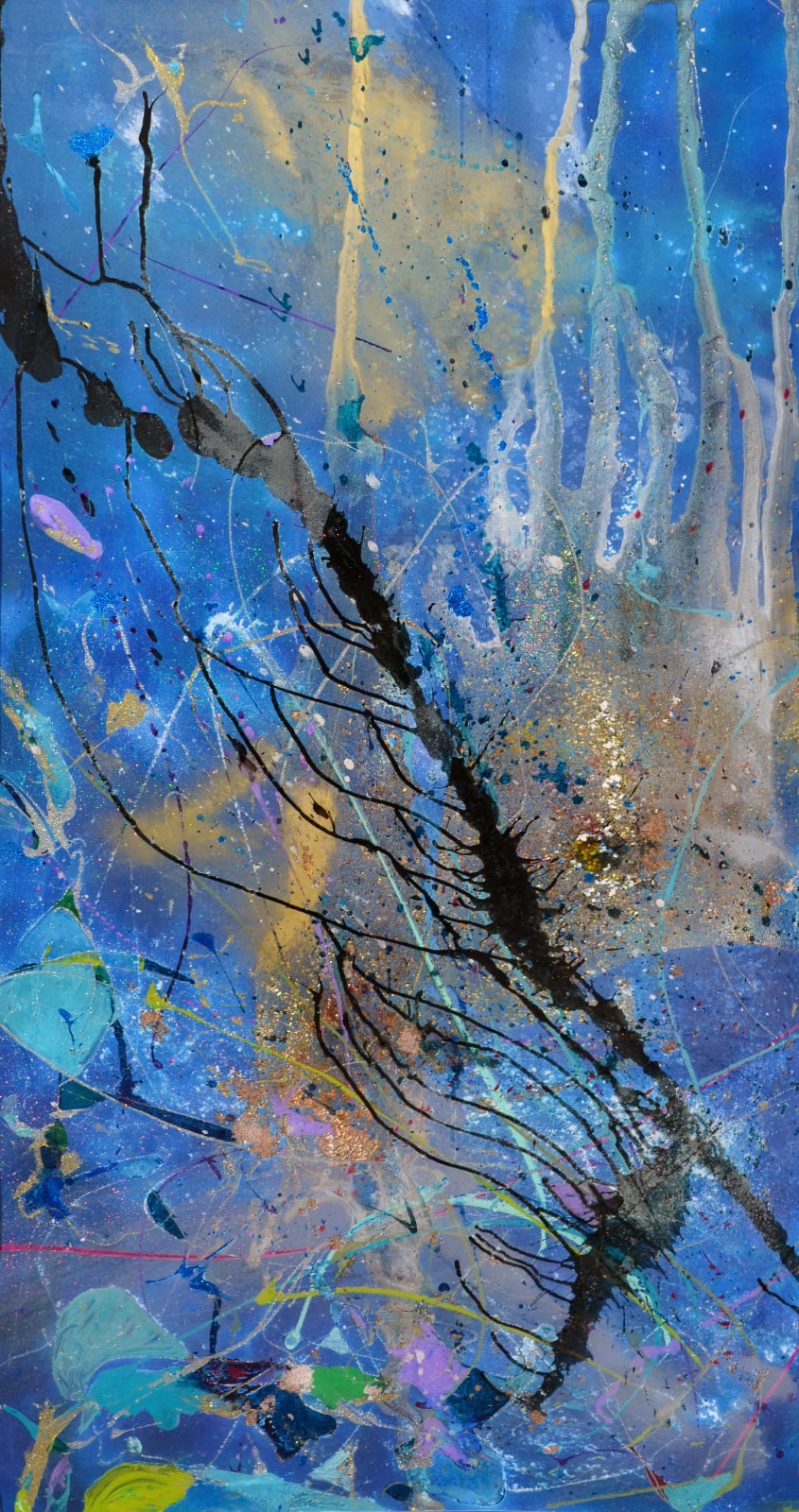 Sara Conca, All That Glitters One Diptych