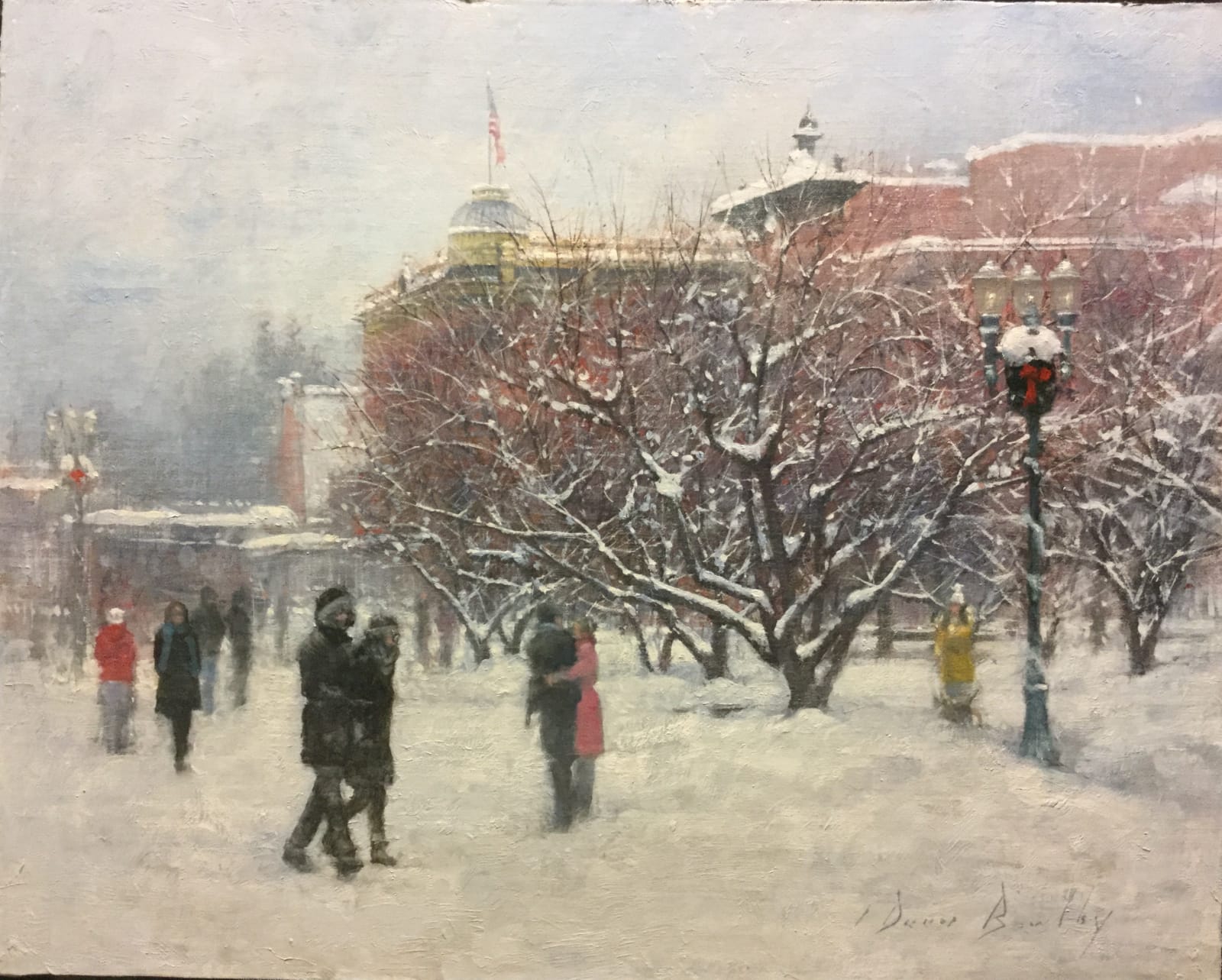 Dean Bowlby, Snow Flurries on Galena