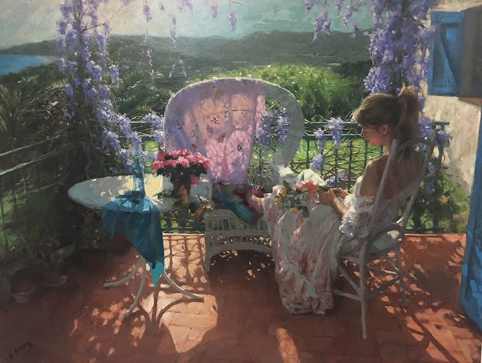 Vicente Romero, A Media Tarde En La Terraza