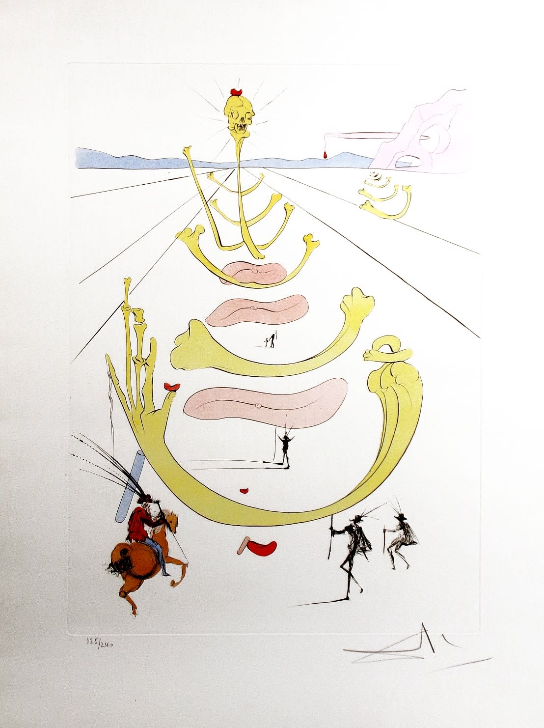 Dali, “Masque De La Mort” Mask of Death