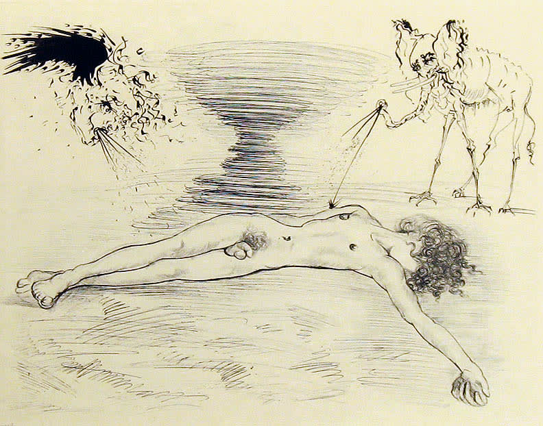 Dali, “Hypnos” Endymion