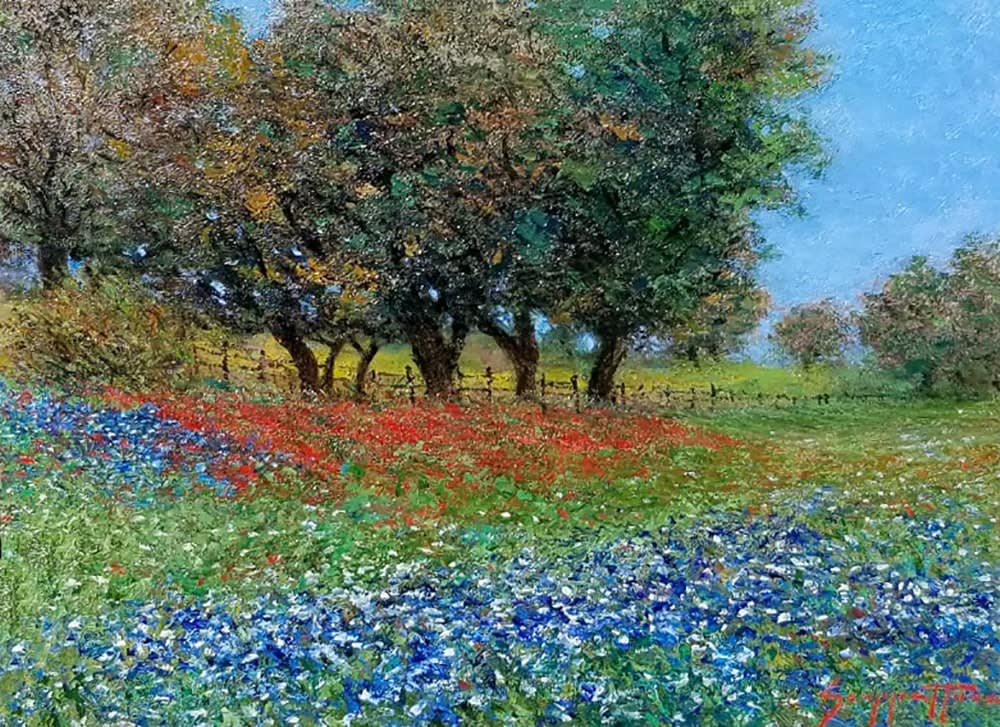 James Scoppettone, Texas Blue Bonnets