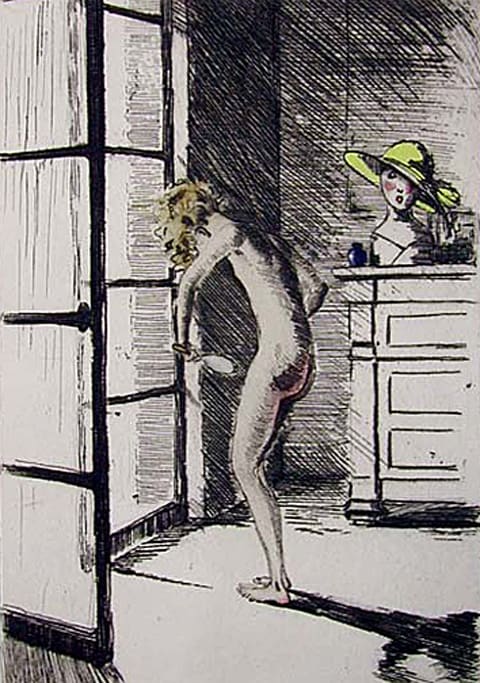 Louis Icart, Mirror Image