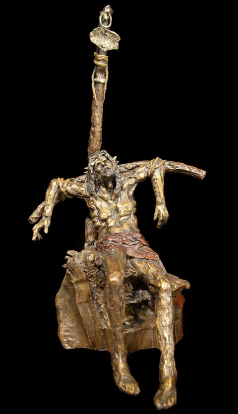 Gib Singleton, Stations of the Cross 9 My Soul Weeps for Sorrow Lifesize