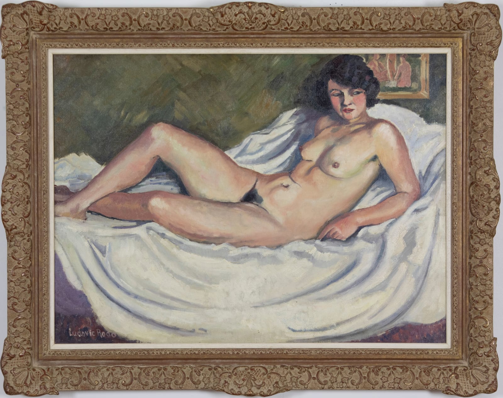 5 Generations of Camille Pissarro, La Brune au Tableau de Nu