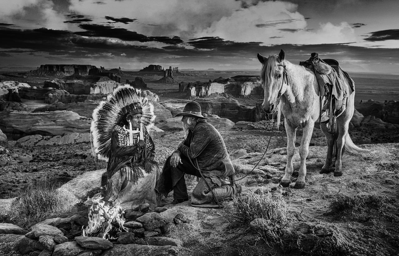 David Yarrow, Summit (B&W)