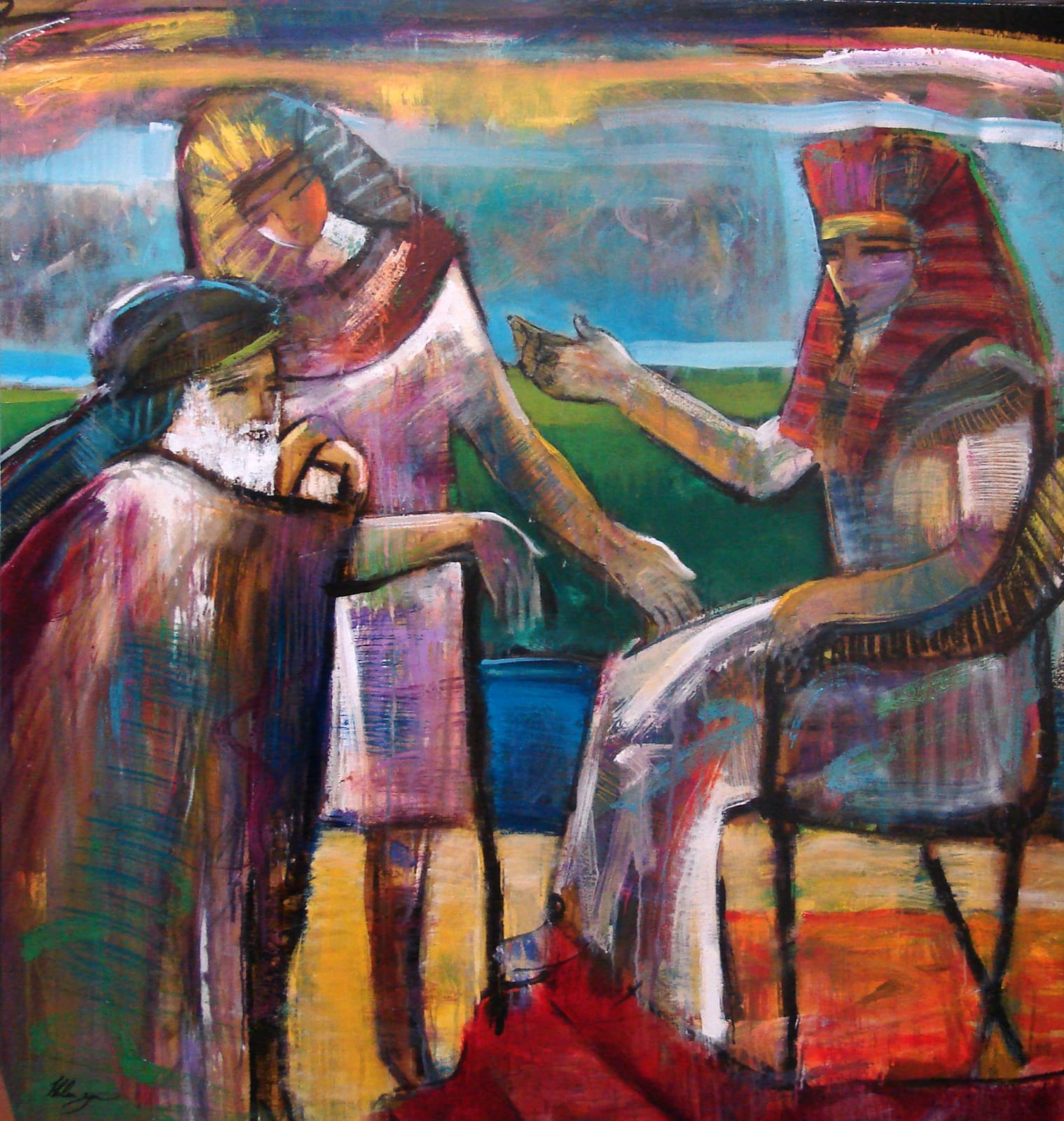 Helen Zarin, Jacob and the Pharoah