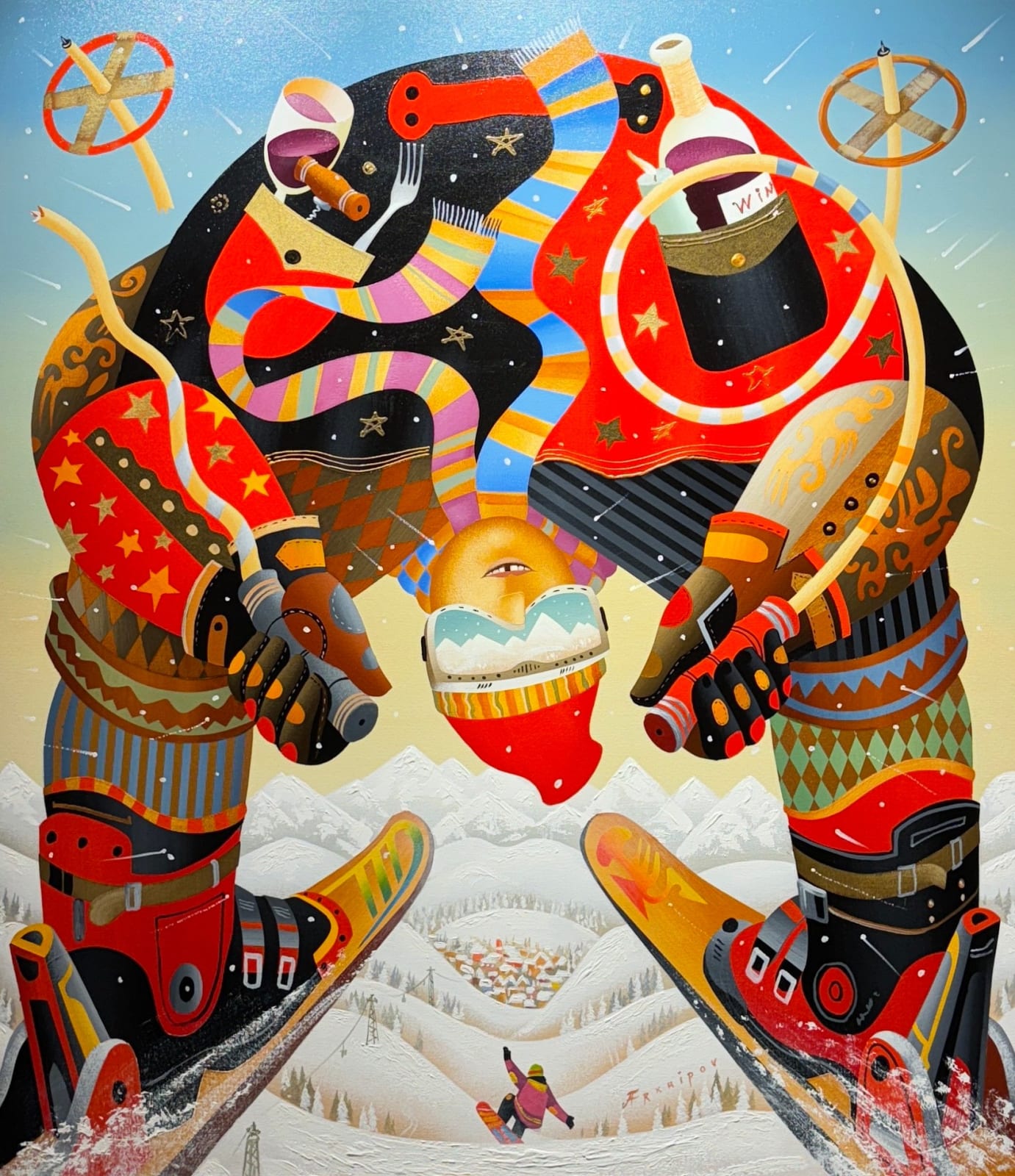 Anton Arkhipov, Shreddin' The Slopes