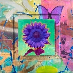 James Jensen, Purple Sunflower JEN2020-10431