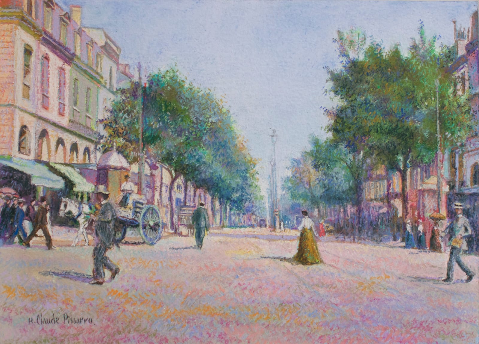 5 Generations of Camille Pissarro, Cours de Tourny (Bordeaux)