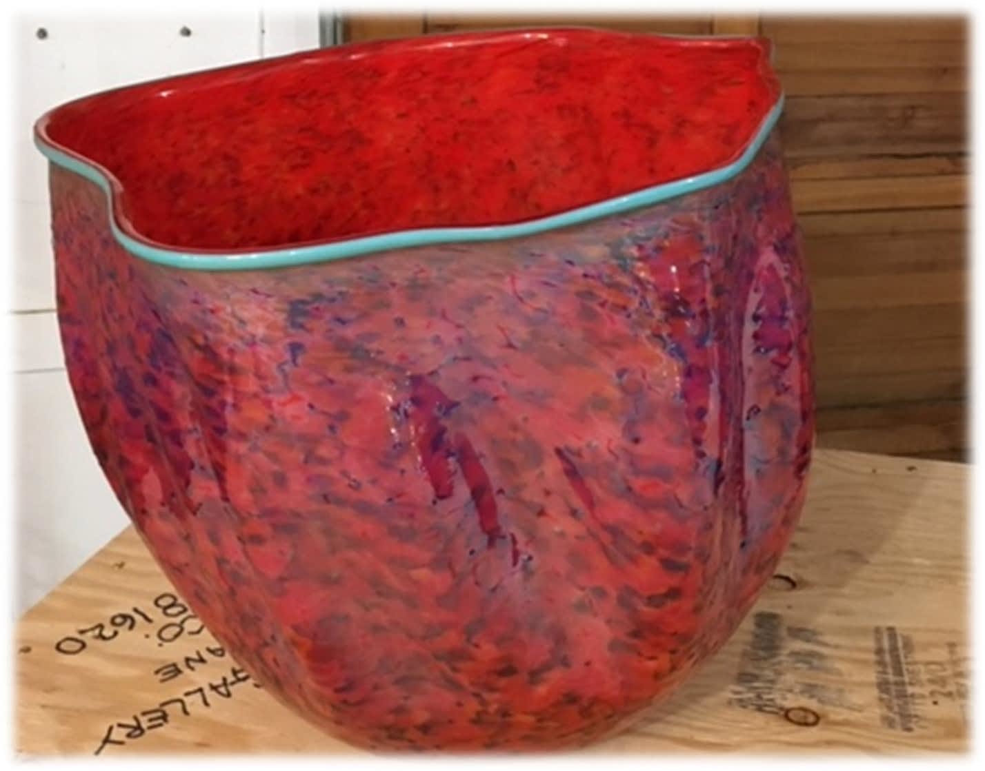 Robert Kaindl, Platinum Crimson Turquoise Lip Wrap