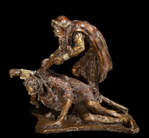 Gib Singleton, Stations of the Cross 5 Simon of Cyrene