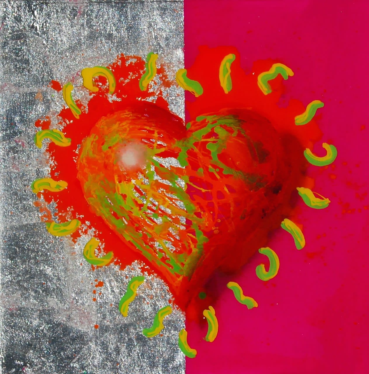 James Jensen, Heart Orange & Pink