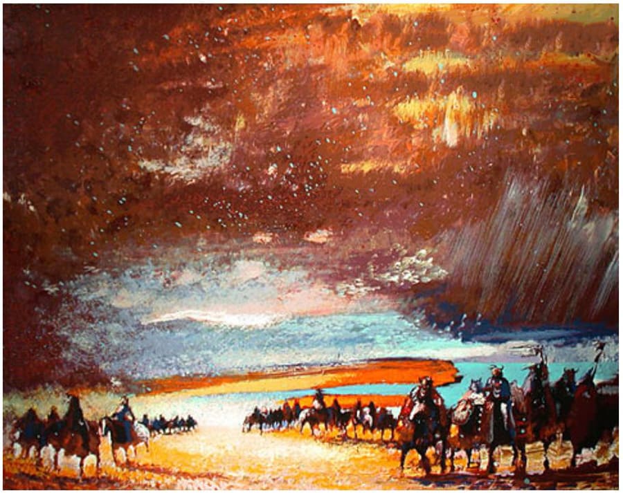 Earl Biss, They Stood Like the Glory of the Sun