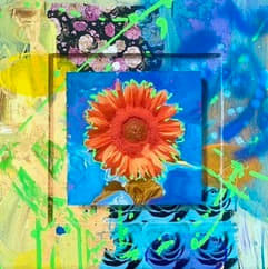 James Jensen, Orange Sunflower JEN2020-10432