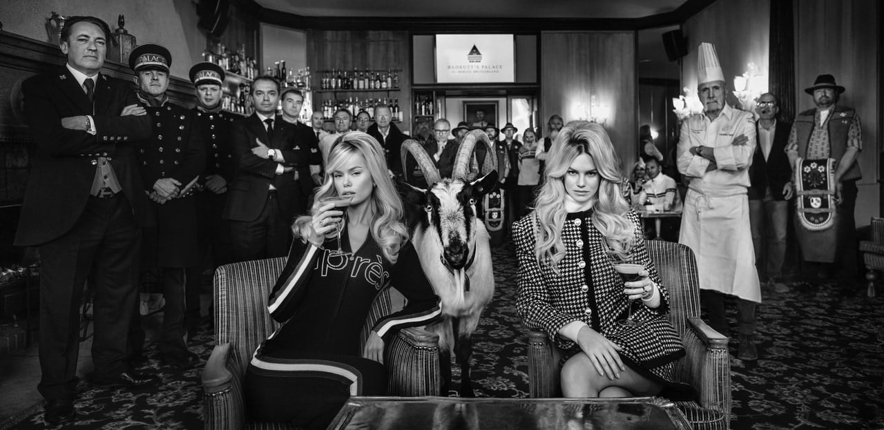 David Yarrow, The Goats of St. Moritz