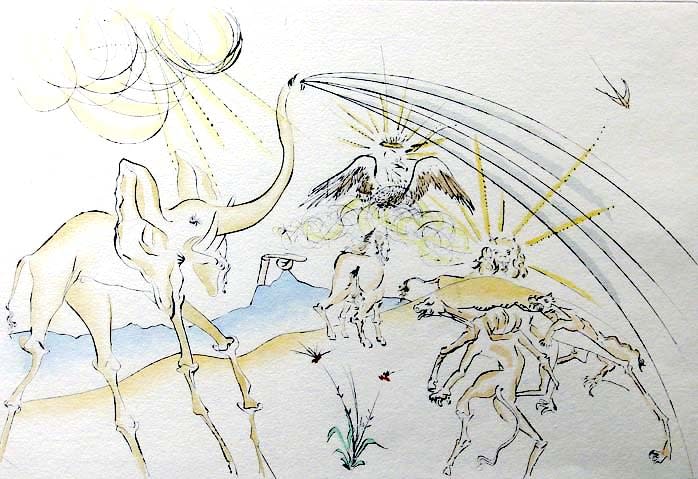 Dali, Les Animaux Malades De La Peste