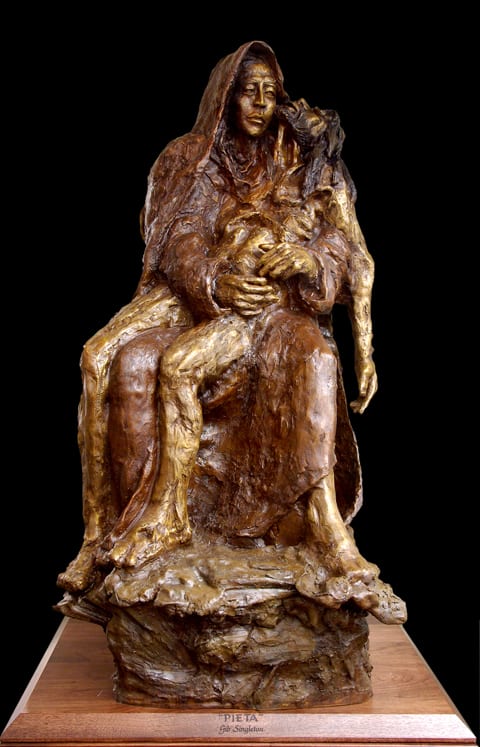 Gib Singleton, Pieta 2/3 Lifesize