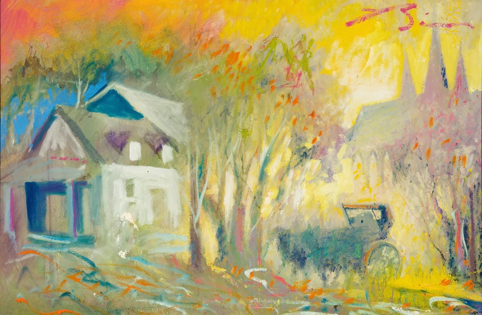 Earl Biss, A Bright Afternoon in France