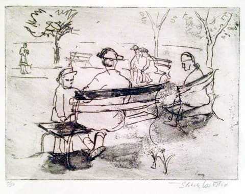 Stokely Webster, Garden Bench