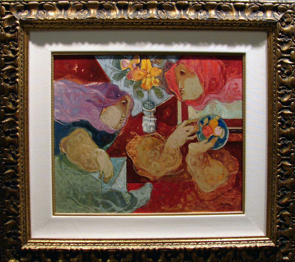 Alvar, Couple with Fruit and Dove