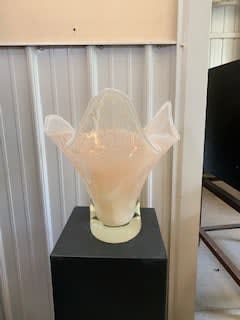 Tim Lotton, White Free Form with Sunset Interior