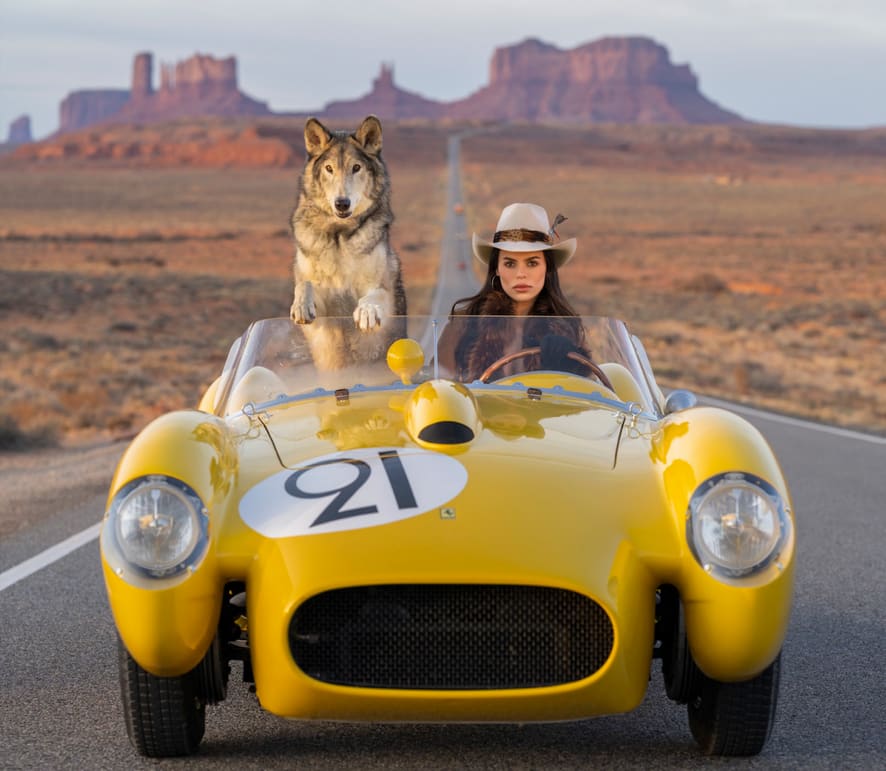 David Yarrow, Testarossa (Color)