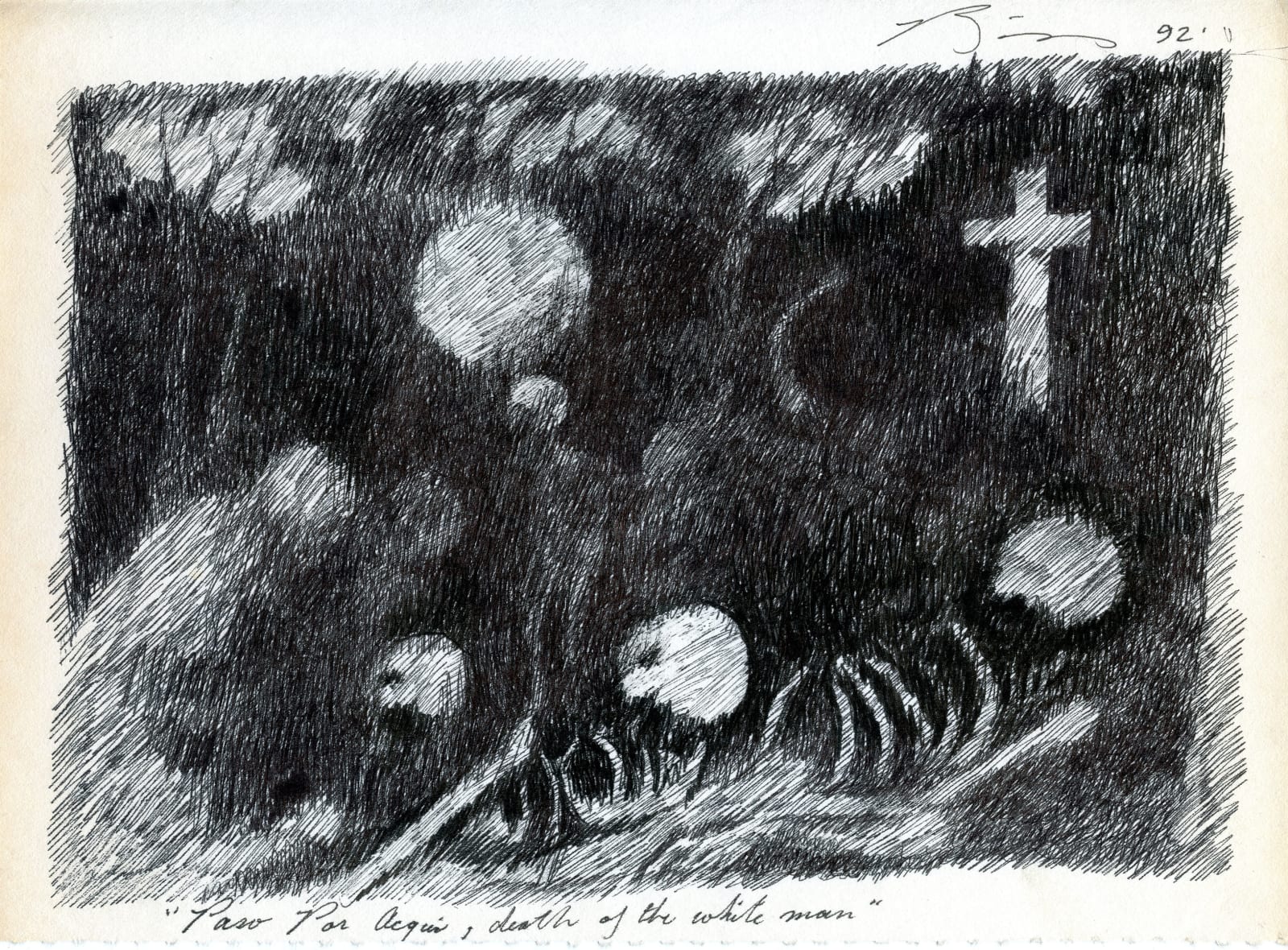 Earl Biss, Pasa Por Aqui, Death of the White Man EB39