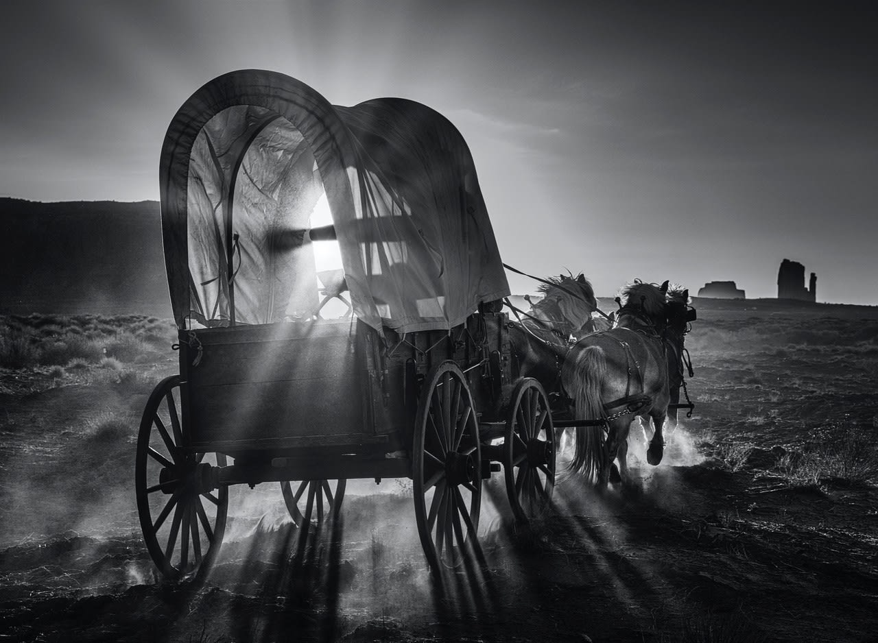 David Yarrow, Wagon Wheel