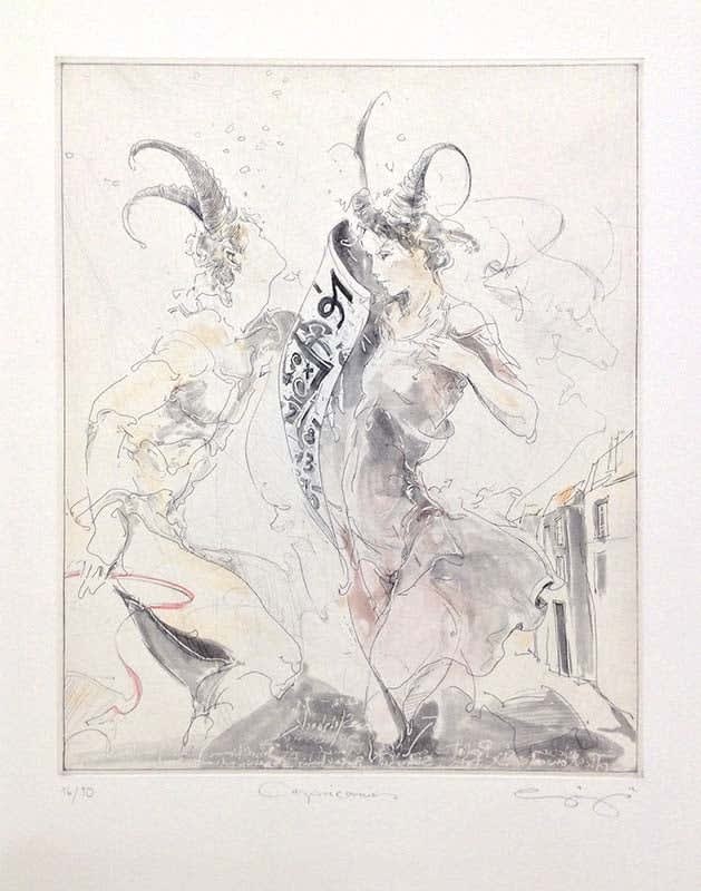 Jurgen Gorg, Zodiac Series - Capricorn