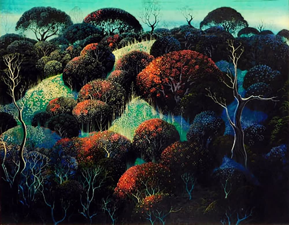 Eyvind Earle, Holly Covered Hills