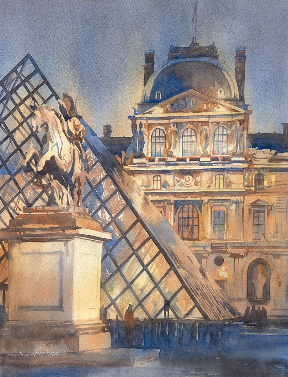 Ana Carolina Monnaco, The Louvre, 2023